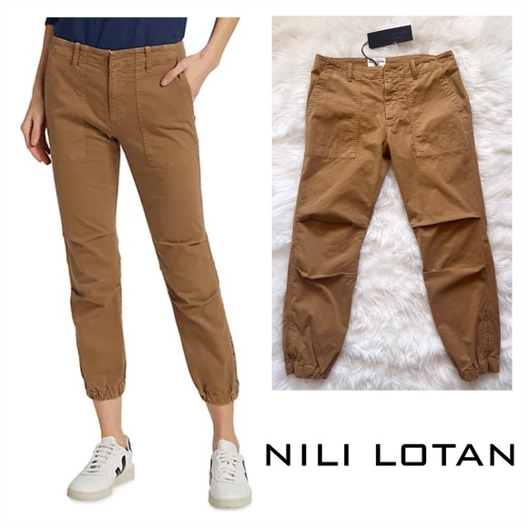Nili Lotan Pants - New! NILI LOTAN Cropped French Military Pants